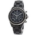 Chanel Bezel Black Diamond Watch Ceramic