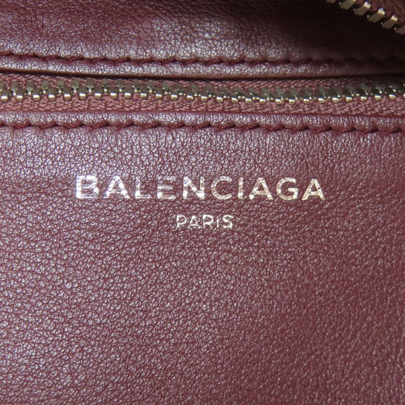 Balenciaga Laundry Cabas XS Handbag Leather Bold - Red