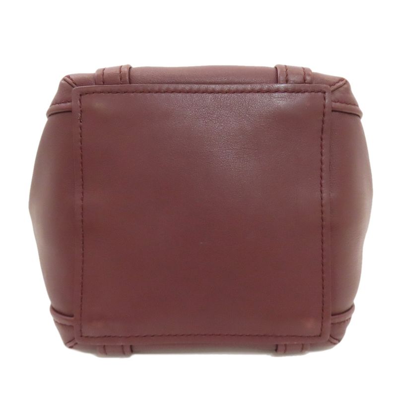 Balenciaga Laundry Cabas XS Handbag Leather Bold - Red