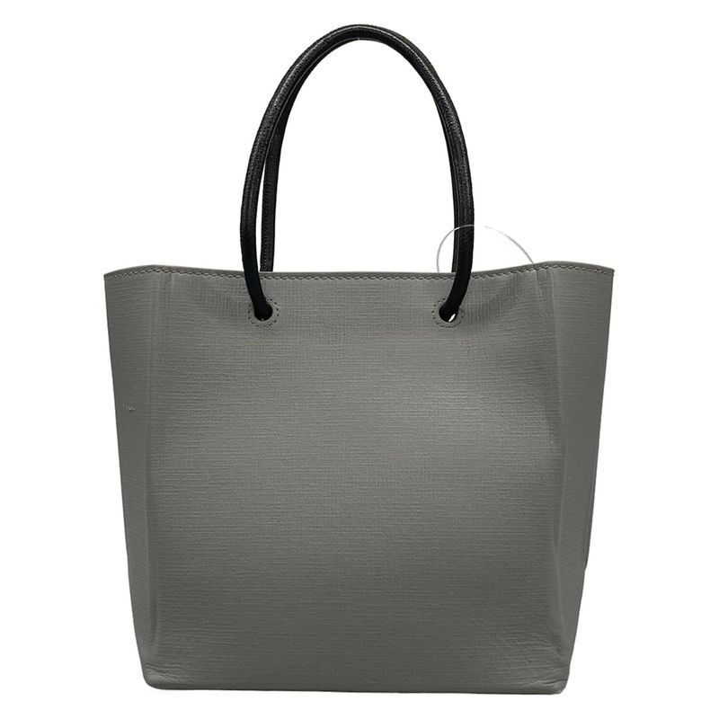 Balenciaga Tote Gray Leather