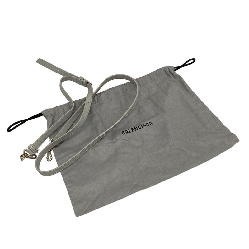 Balenciaga Tote Gray Leather
