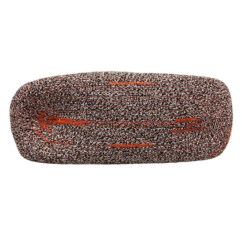 Balenciaga Handbag White Black Orange Leather X X