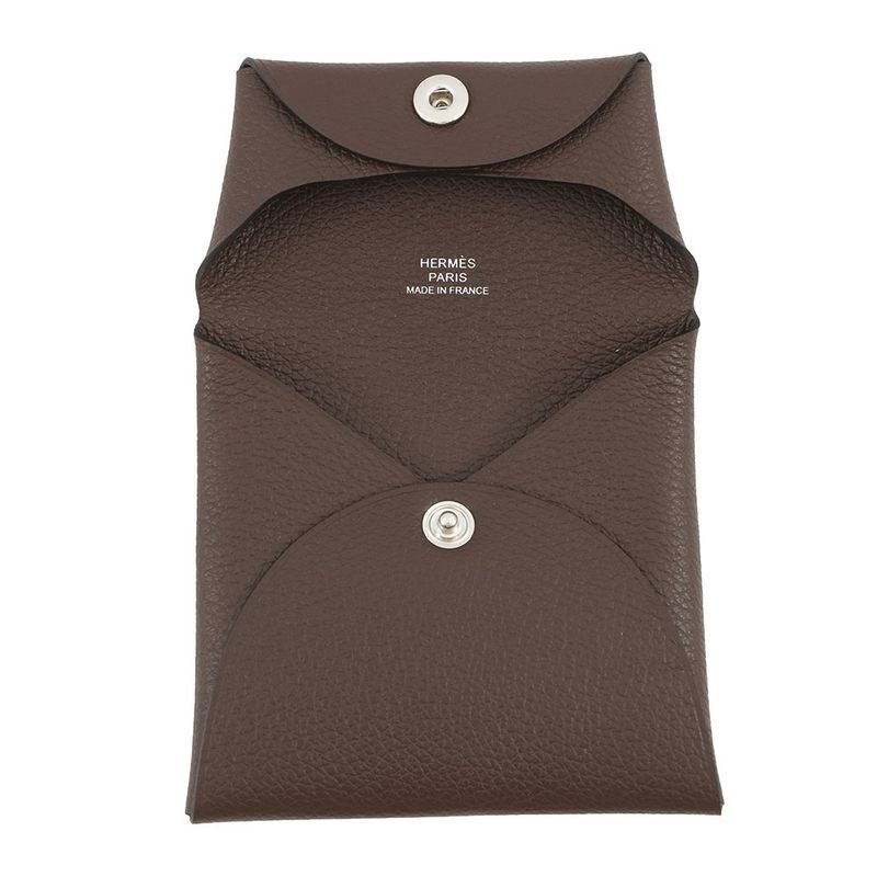 Hermes Coin Case Bastia Mocha Ever Color Purse