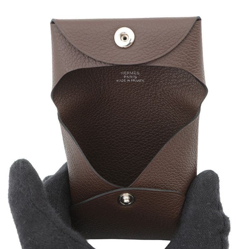 Hermes Coin Case Bastia Mocha Ever Color Purse