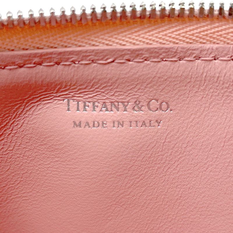 Tiffany & Co. Coin Case Return to Fragment Leather Wallet