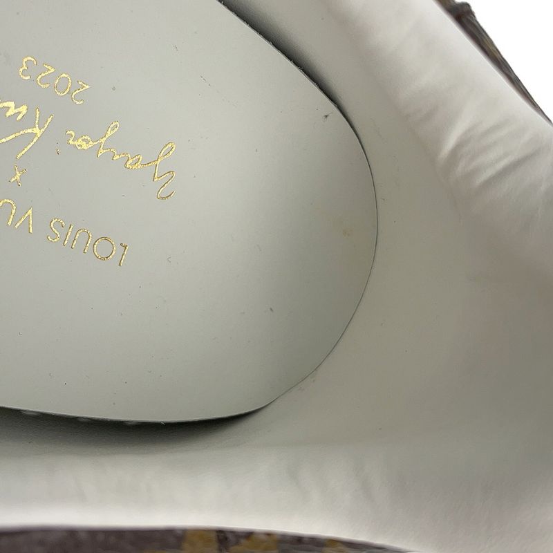 Louis Vuitton Sneakers Monogram Time Outline Leather 36