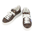 Louis Vuitton Sneakers Monogram Time Outline Leather 36