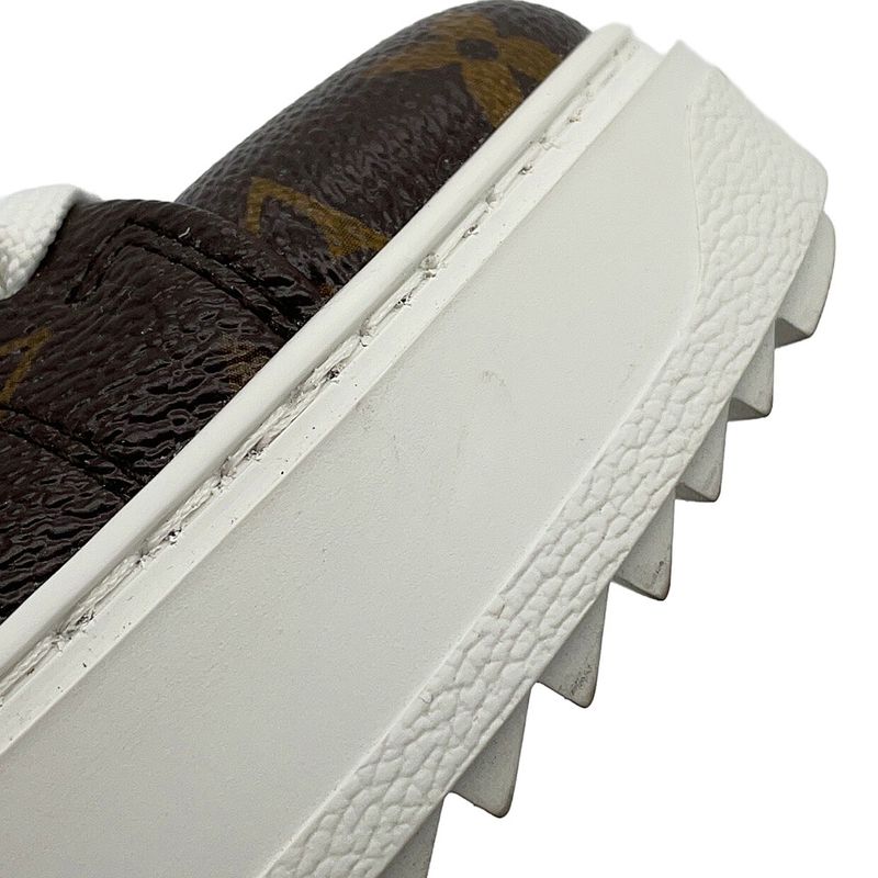 Louis Vuitton Sneakers Monogram Time Outline Leather 36
