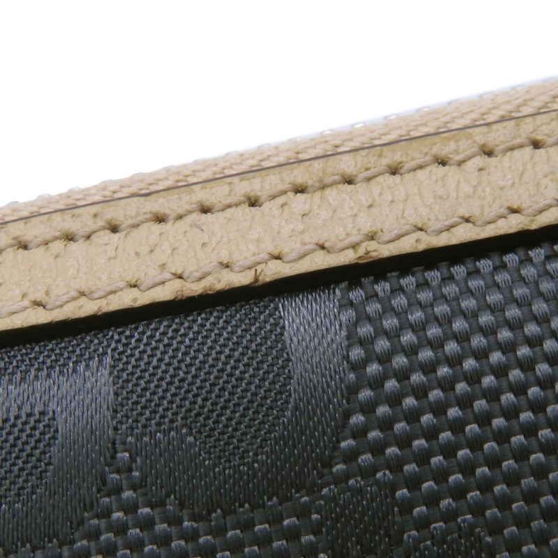 Gucci Wallet GG Nylon Off the Grid Zip Around Graybeige