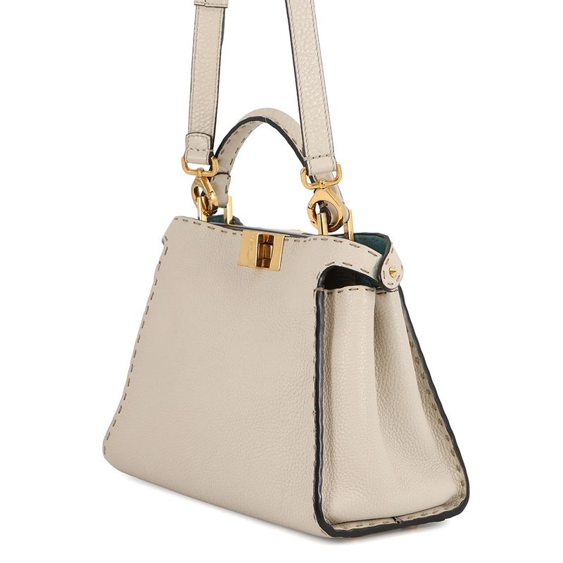 Fendi Peekaboo Iconic Essential Leather 2-Way Shoulder Bag
