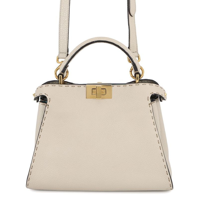Fendi Peekaboo Iconic Essential Leather 2-Way Shoulder Bag