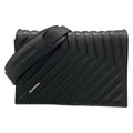 Balenciaga Shoulder Bag Car Flap Black Leather