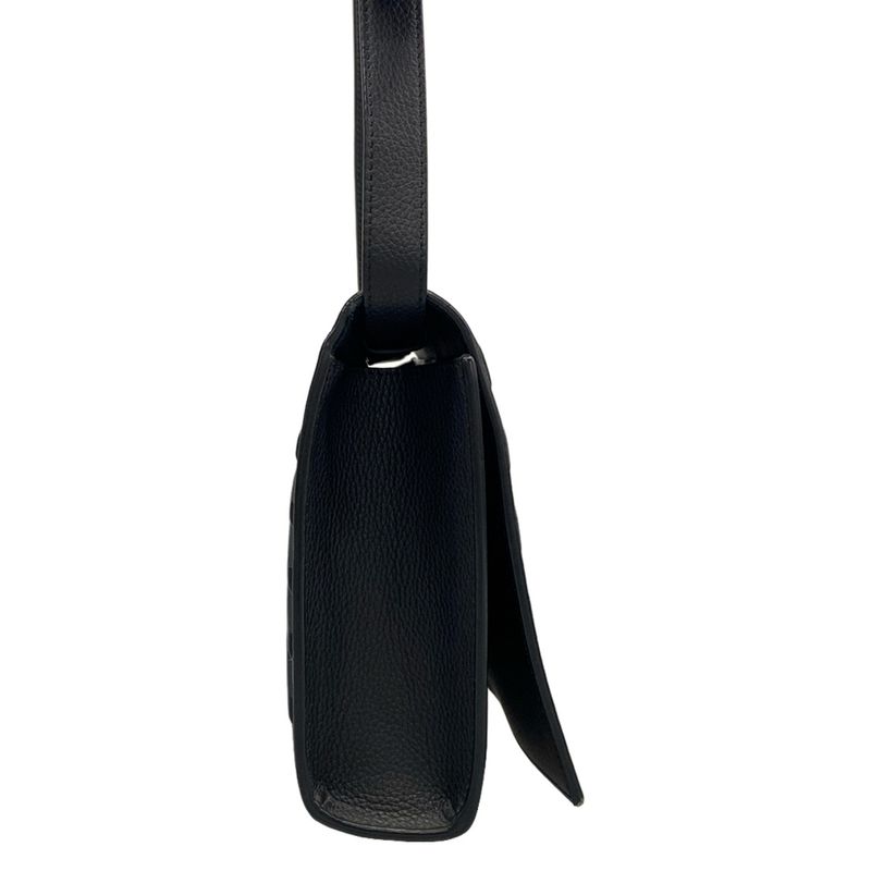 Balenciaga Shoulder Bag Car Flap Black Leather