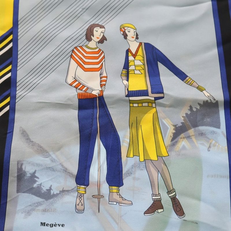 Hermes Carre 45 Silk Hat