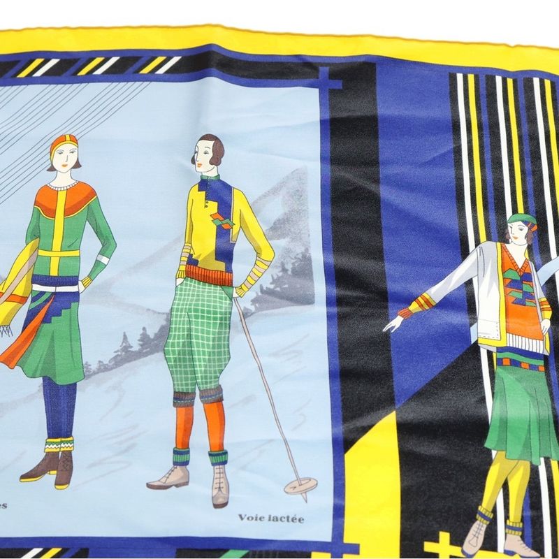 Hermes Carre 45 Silk Hat