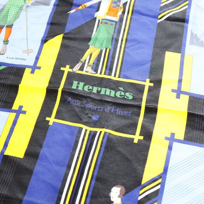 Hermes Carre 45 Silk Hat