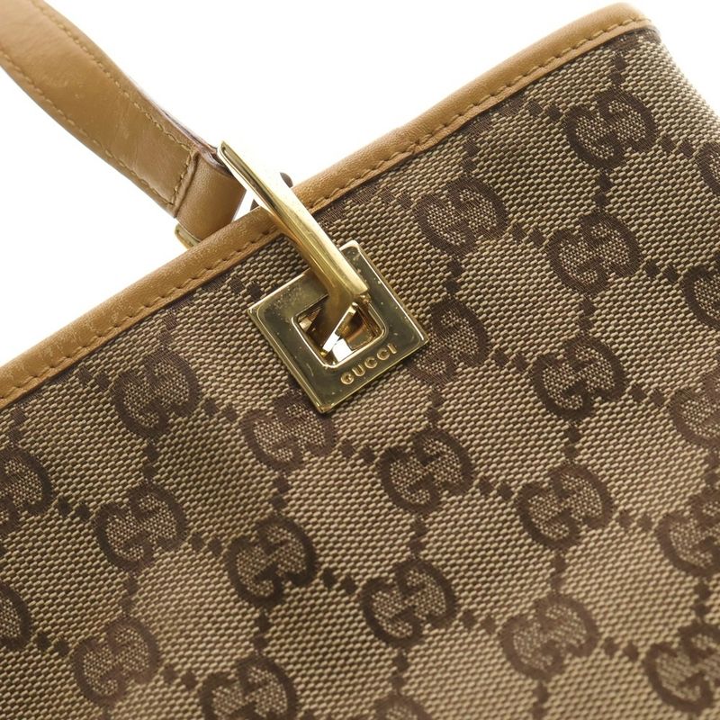 Gucci GG Canvas Tote Beige