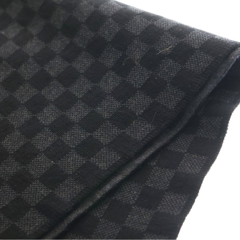Louis Vuitton Echarpe Petit Damier Scarf Black