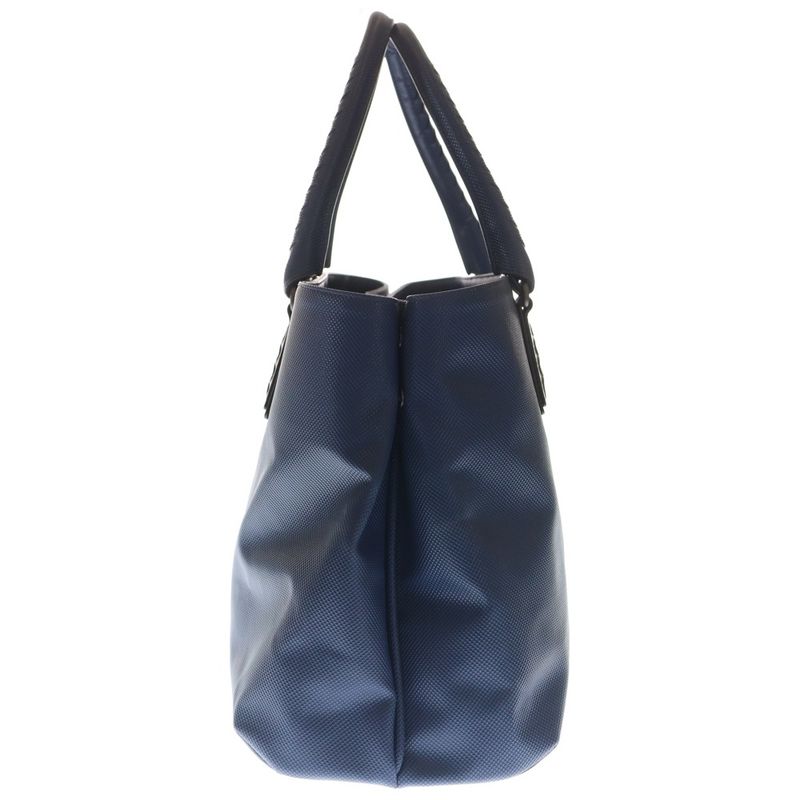 Bottega Veneta Marco Polo Tote Blue Leather