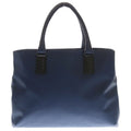 Bottega Veneta Marco Polo Tote Blue Leather