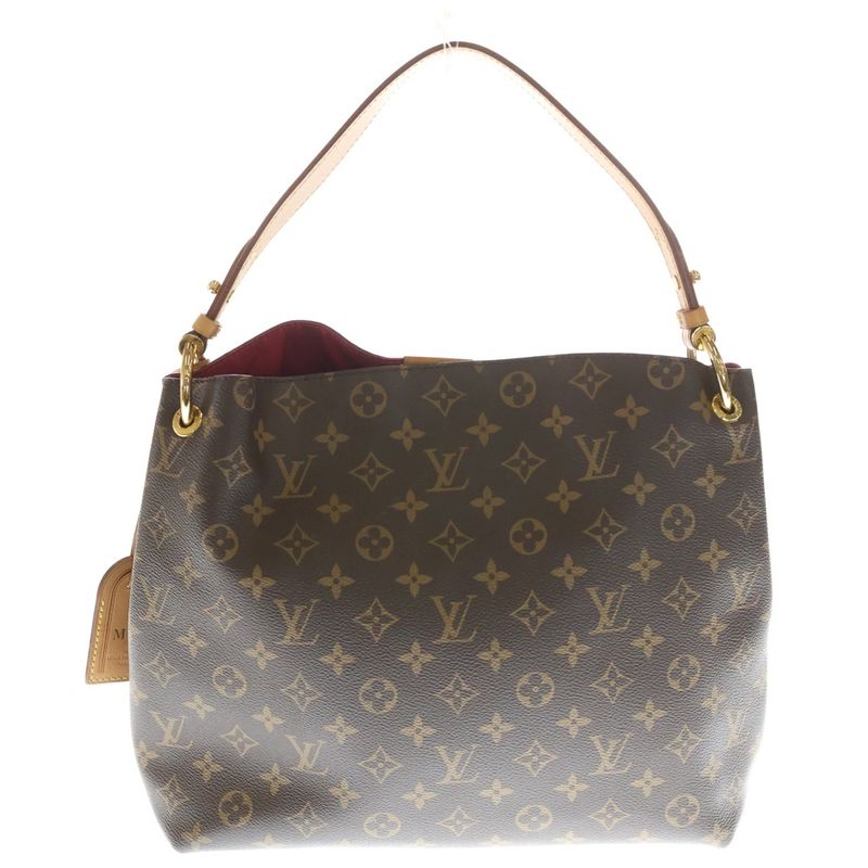 Louis Vuitton Monogram Graceful PM Brown Shoulder Bag