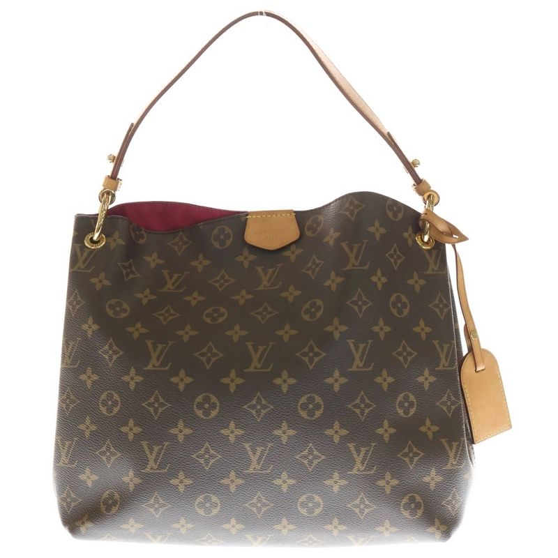 Louis Vuitton Monogram Graceful PM Brown Shoulder Bag