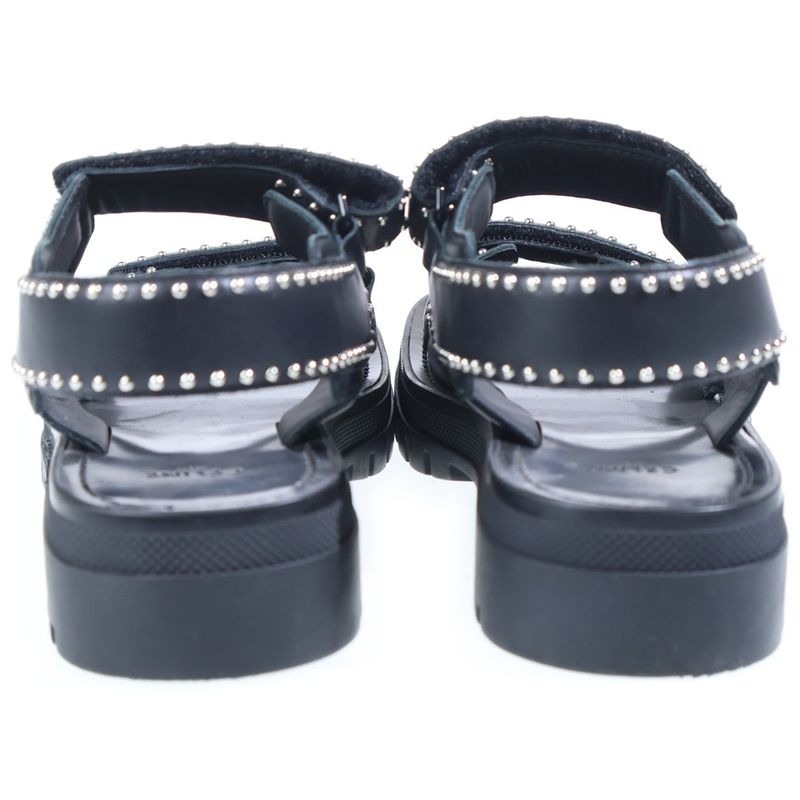 Celine Logo Studded Sandals