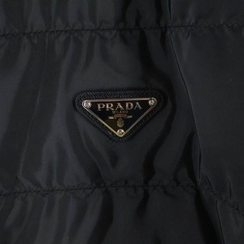 Prada Riders Down Jacket Black