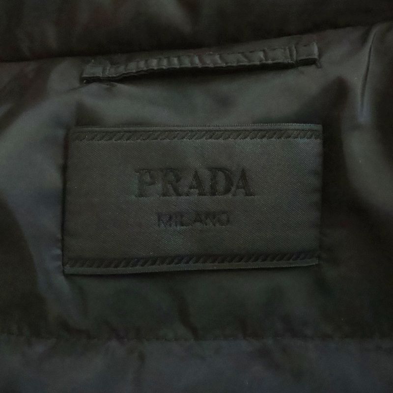 Prada Riders Down Jacket Black