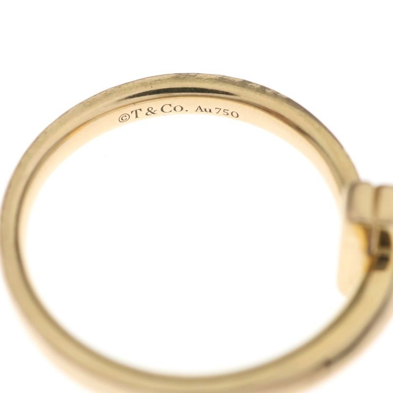 Tiffany & Co. Engraved Rose Gold Ring