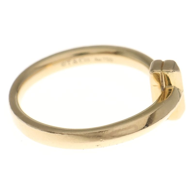 Tiffany & Co. Engraved Rose Gold Ring