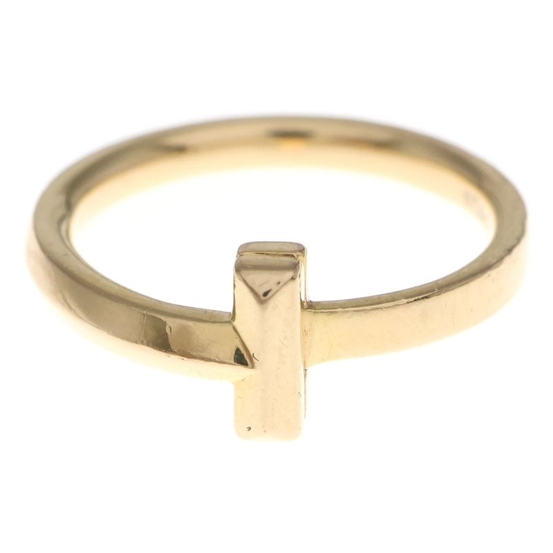 Tiffany & Co. Engraved Rose Gold Ring