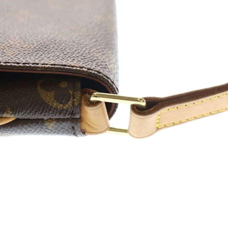 Louis Vuitton Monogram Musette Tango Brown Shoulder Bag