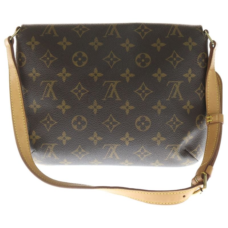 Louis Vuitton Monogram Musette Tango Brown Shoulder Bag
