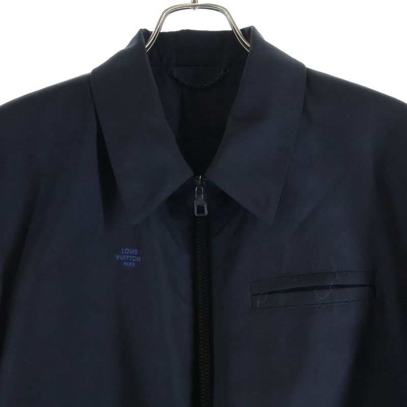 Louis Vuitton Damier Wool Zip Jacket Black