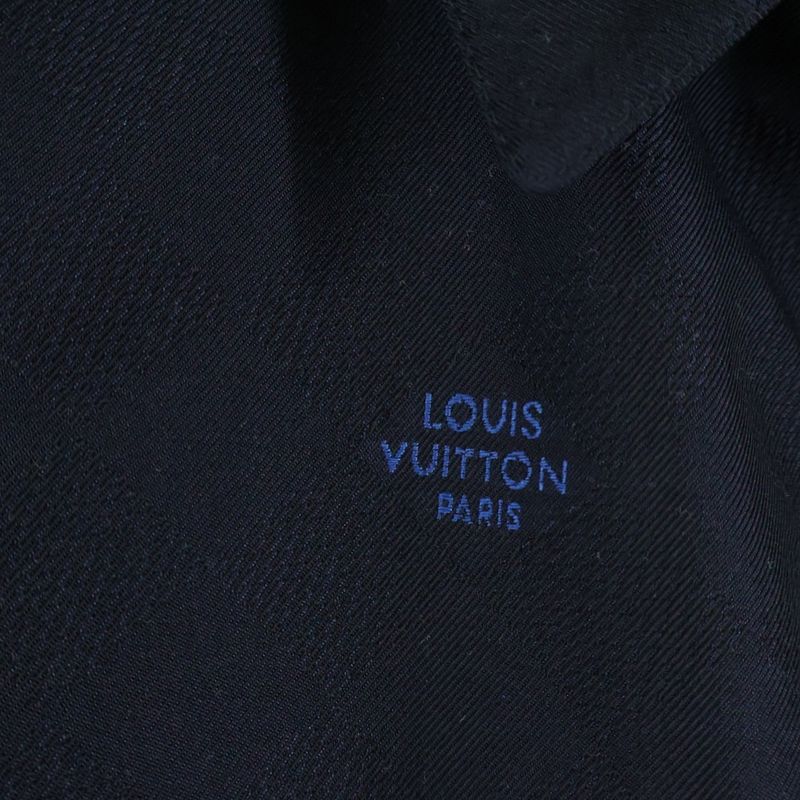 Louis Vuitton Damier Wool Zip Jacket Black