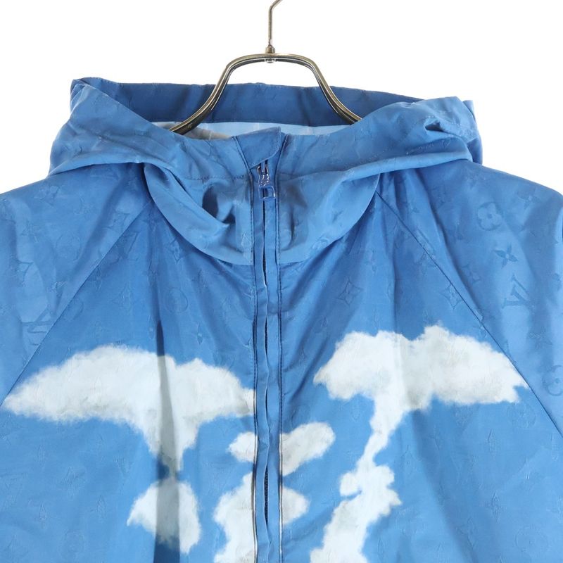 Louis Vuitton Monogram Cloud Nylon Jacket Blue Yfh