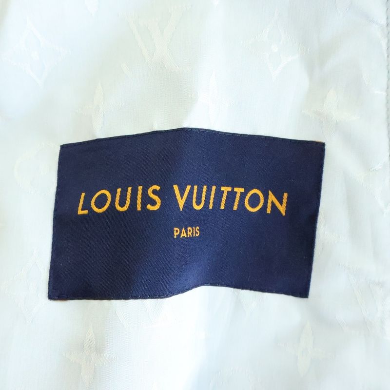 Louis Vuitton Monogram Cloud Nylon Jacket Blue Yfh