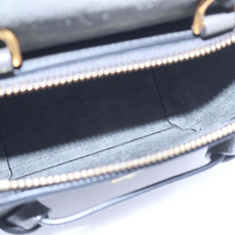 Celine Belt Bag Pico Mini Grey Leather Gold