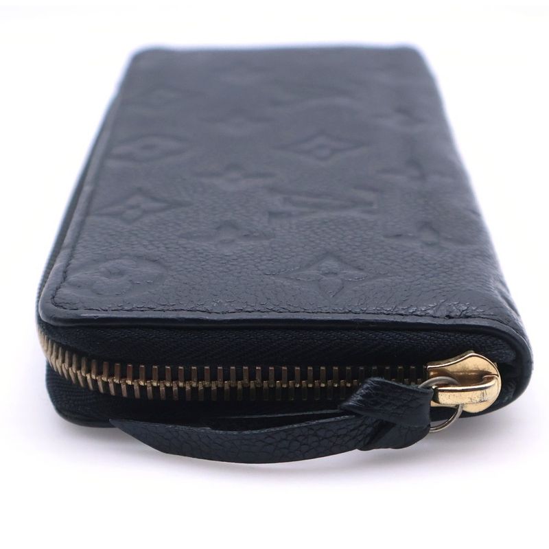 Louis Vuitton Monogram Empreinte Portefeuille Clemence Wallet Card Case