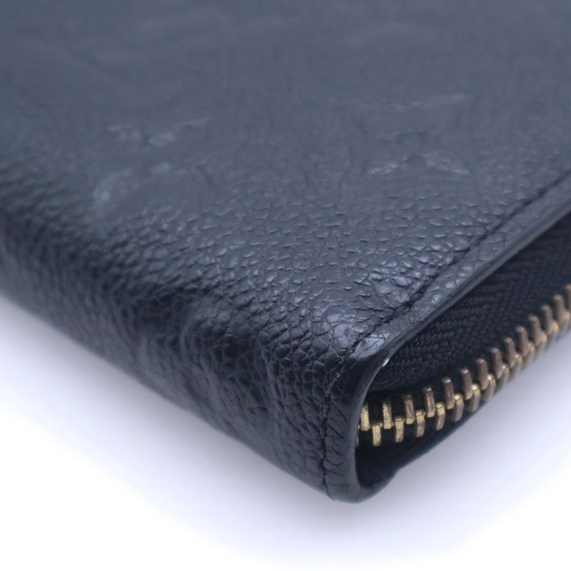 Louis Vuitton Monogram Empreinte Portefeuille Clemence Wallet Card Case