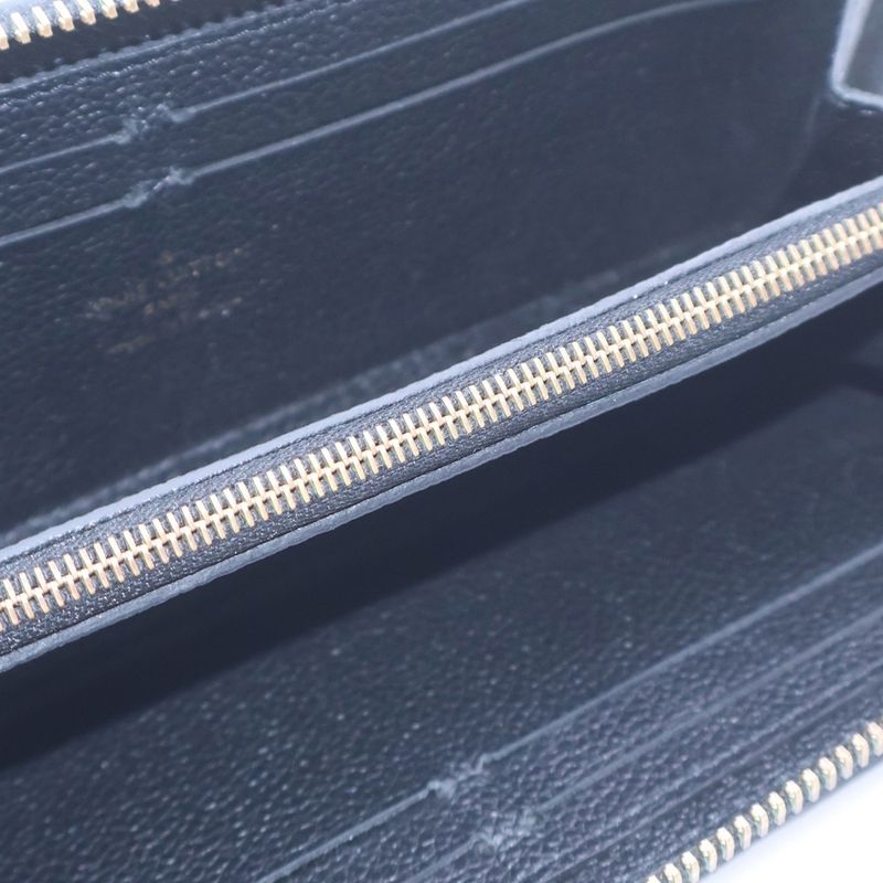 Louis Vuitton Monogram Empreinte Portefeuille Clemence Wallet Card Case