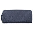 Louis Vuitton Monogram Empreinte Portefeuille Clemence Wallet Card Case