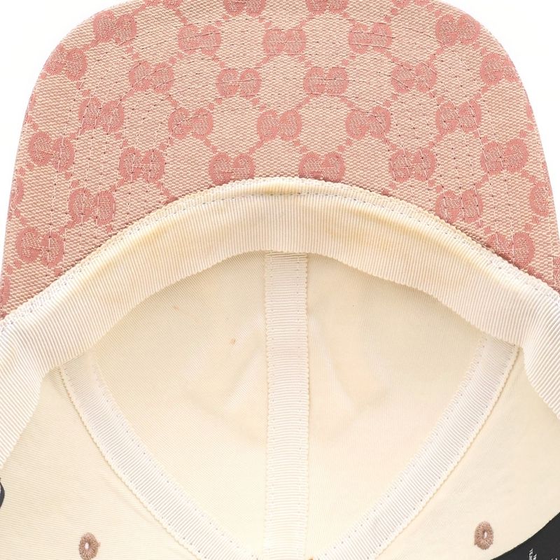 Gucci Mlb GG Canvas New York Yankees Baseball Cap Beige