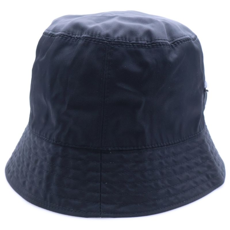 Prada Bucket Hat Cotton Black