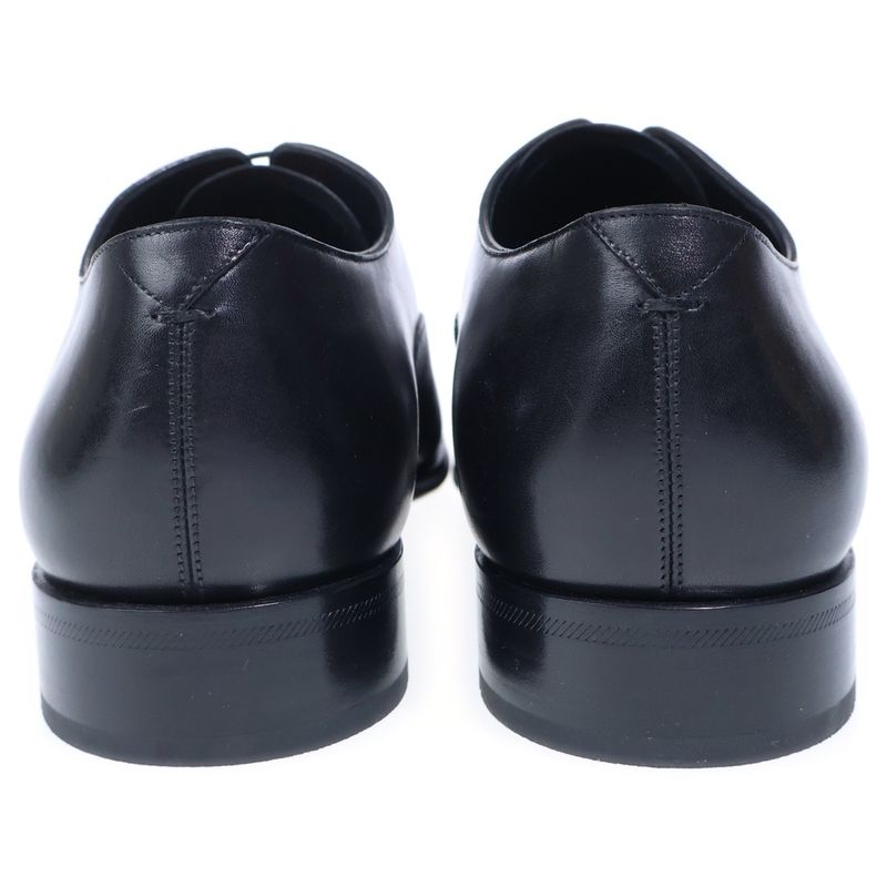 Louis Vuitton Epi Straight Tip Leather Shoes Black
