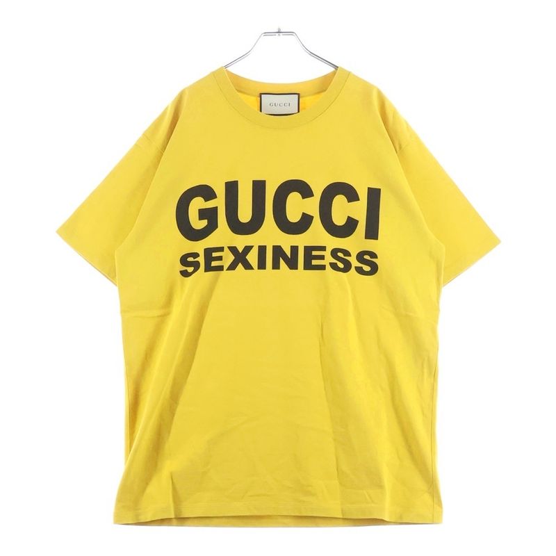 Gucci Sexiness Tee Oversize Short Sleeve Top T-Shirt