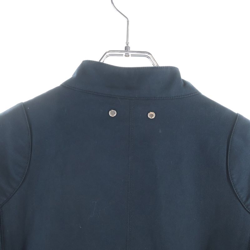 Louis Vuitton Cotton Zip Up Double Riders Jacket Black