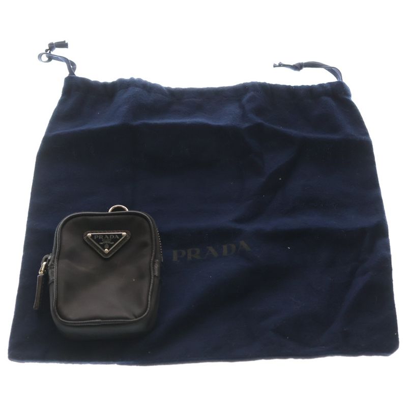 Prada Re-Nylon Shoulder Bag Black Nylon 2-Way