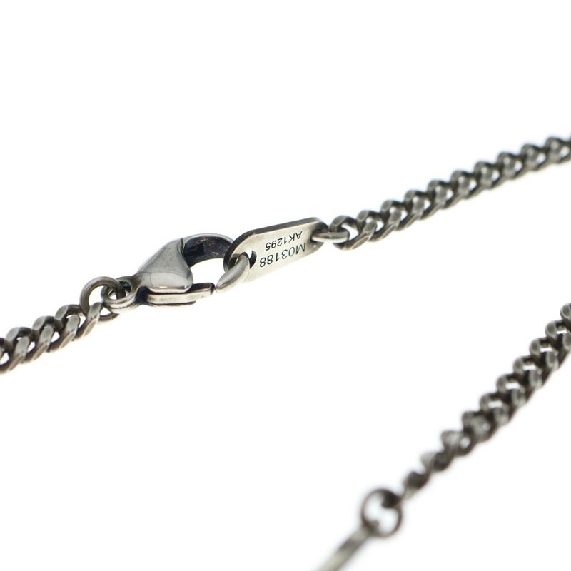 Louis Vuitton LV Seller Chain Necklace Silver